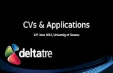 C Vs and Applications - a presentation by deltatre
