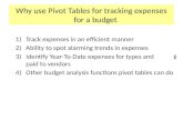 Why Use Excel Pivot Tables