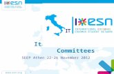 Italian national committees seep12