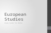 European studies powerpoint