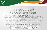 Improved postharvest and food safety