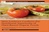 Nutritional Superiority of Organic Foods