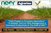 Yield Prophet and precision agriculture - a suitable tool for risk management and increased productivity in the Northern Agricultural Region of WA? - Craig Topham