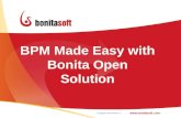 BPM Made Easy with Bonita Open Solution