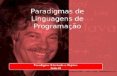 Paradigmas de Linguagens de Programacao - Aula #6