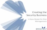 Creating The Security Business