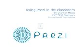 Using prezi in the classroom