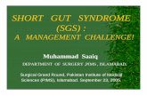 Short gut syndrome ---muhammad saaiq
