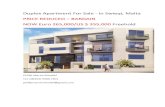 Swieqi Duplex Apartment For Sale