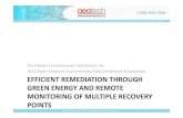 Efficient Remediation Through Green Energy And Remote Monitoring Of Multiple Recovery Points
