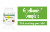 GreeNourish Complete - 100% organic superfood shake