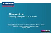 Bitsquatting: Exploiting bit-flips for fun, or profit?