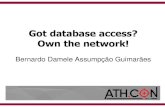 Got database access? Own the network!
