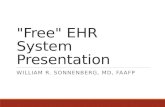 Free EHR Systems