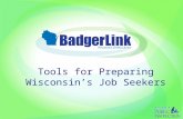 Tools for Preparing Wisconsin’s Job Seekers