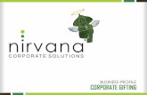 Corporate Profile - Nirvana Corporate Solutions - Corporate Gifting