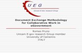 Document Exchange Methodologyfor Collaborative Work ineGovernment