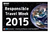 Responsible Travel Week: Feb 9-15, 2015 #rtweek15