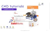 Solidworks tutorial - Basic