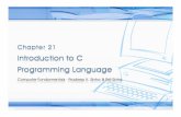 Introduction to Computing by Pradeep K Sinha Chapter 21 c language1