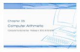 Chapter 05 computer arithmetic