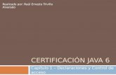 Certificación java 6 cap 1