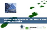 Strata schemes management act south australia horner management