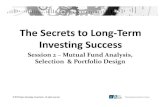 The secrets to long term investing success - session 2