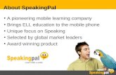 SpeakingPal - Learn to Speak in English on your Mobile!