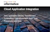 How Schneider Electric Transformed Front-office Operations With Real-time Data Delivered With Informatica Cloud