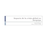 Impacto Crisis Global En Arequipa
