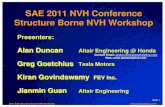 2011 SAE Structure Borne NVH Workshop Web