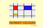 Primary colours -Mondrian