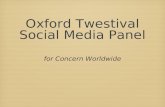 Oxford Twestival Panel 2010