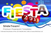 Fiesta live 2011 events power point templates themes and backgrounds graphic designs
