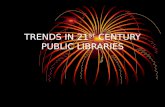Trends In Public Libraries Overview
