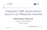 Estonian spa association launch on moscow market   jury handout