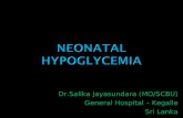 Neonatal hypoglycemia