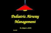 Pediatric airway management   shapiro