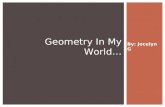 Geometry in My World (JG)