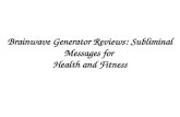 Subliminal Programs Reviews: Subliminal Health by Hypnotherapy Subliminal