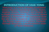 Introduction of Mak Yong