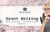 Grant Writing. Insider Trade Secrets