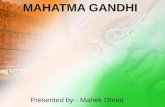 Learnings From Mahatma Gandhi