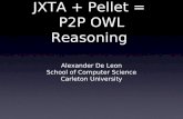 Jxta Owl: Towards P2P OWL Reasoning