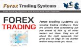 Forex Trading Systems - How Well Do They Work?