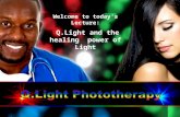 Q.light Phototherapy Education Program - Q.Light and the healing power of Light - 2013