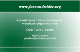 An online-plattform for facilitated argument visualization