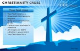 Christianity cross jesus christ powerpoint presentation slides.