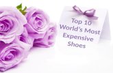 Top 10 world’s most expensive shoes